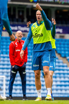 Erling Braut Haaland of the Norwegian national football team