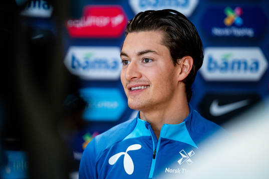 Mathias Normann of the Norwegian national football team