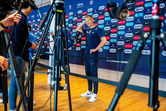 Andreas Hanche-Olsen of the Norwegian national football team
