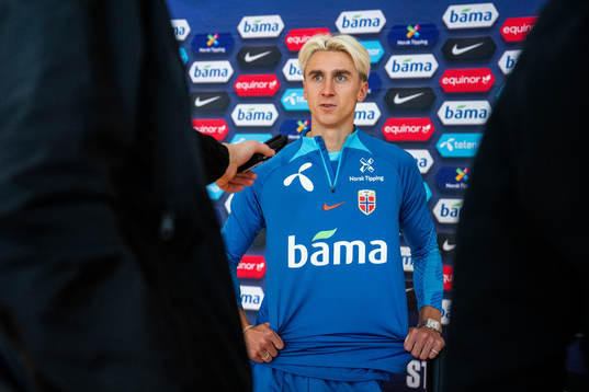 Dennis Johnsen of the Norwegian national football team