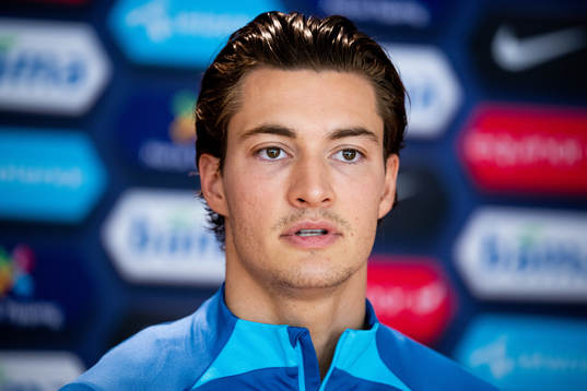 Mathias Normann of the Norwegian national football team