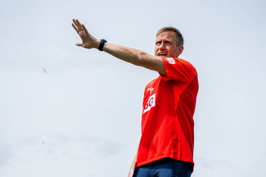 Martin Sjögren, head coach of the Norwegian women's