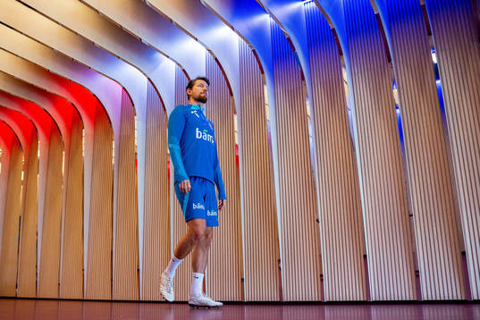 Stefan Strandberg of the Norwegian national football team