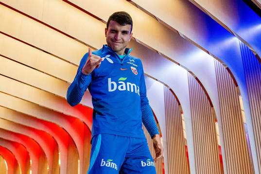 Bläddra bland fler bilder av Football, Nations League, Norway, training
