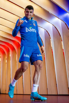 Mohamed Elyounoussi of the Norwegian national football team