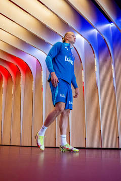 Erling Braut Haaland of the Norwegian national football team