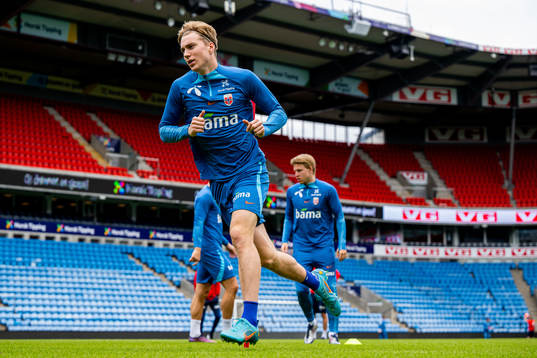Kristian Thorstvedt of the Norwegian national football team