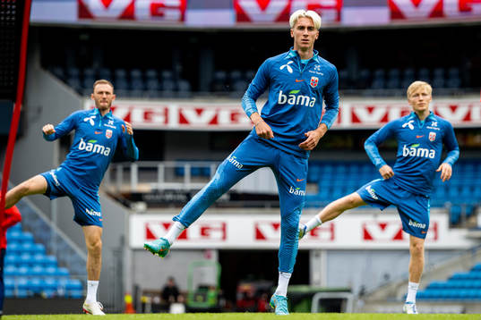 Dennis Johnsen of the Norwegian national football team