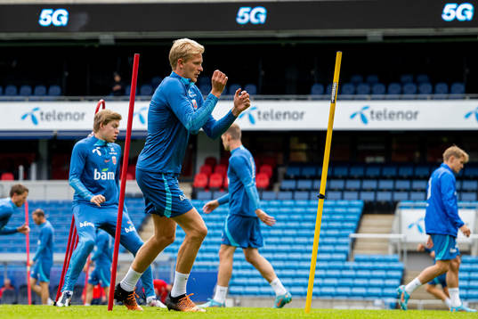 Morten Thorsby of the Norwegian national football team