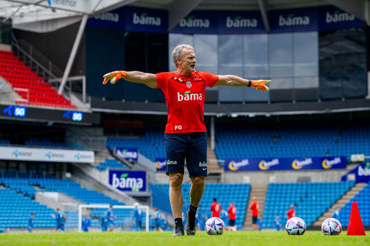 Frode Grodås, goalkeeper coach of the Norwegian national