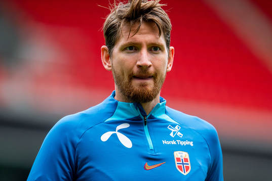 Stefan Strandberg of the Norwegian national football team