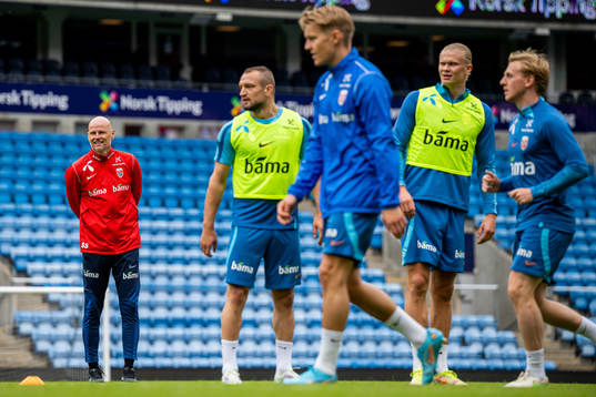 Ståle Solbakken, head coach of the Norwegian national