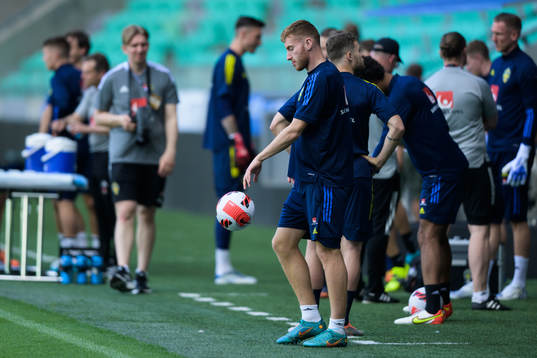 Dejan Kulusevski of the Swedish national football team