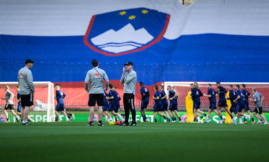 Head coach Janne Andersson of the Swedish national football