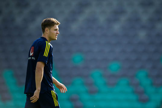 Mattias Svanberg of the Swedish national football team