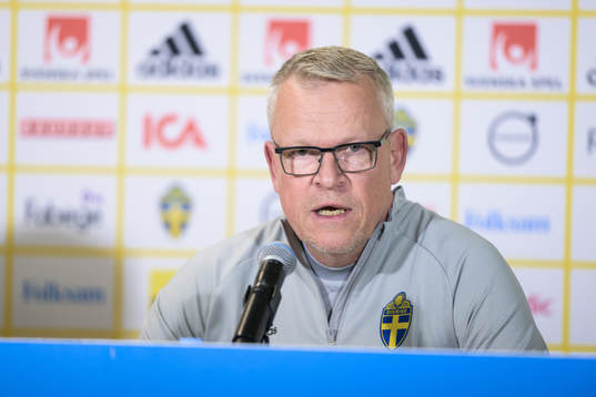 Head coach Janne Andersson of the Swedish national football