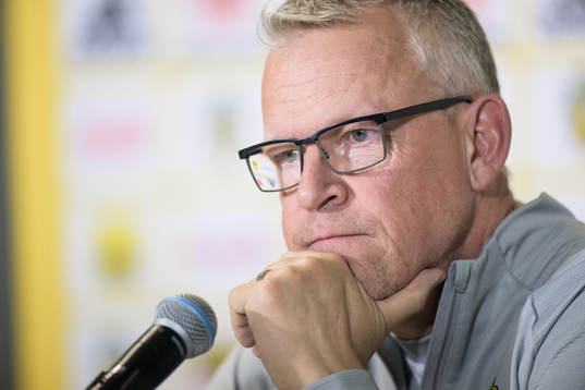 Head coach Janne Andersson of the Swedish national football