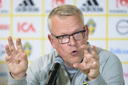 Head coach Janne Andersson of the Swedish national football