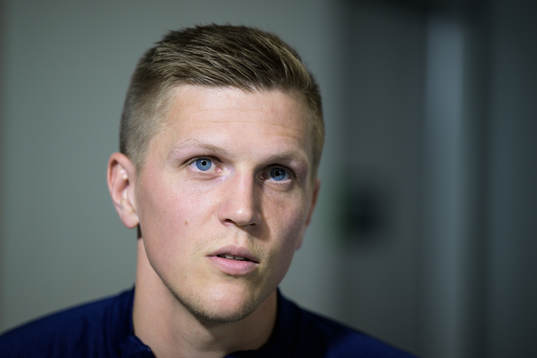Joakim Nilsson of the Swedish national football team