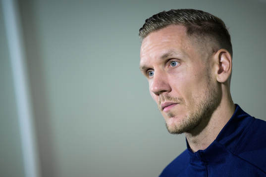Robin Olsen of the Swedish national football team