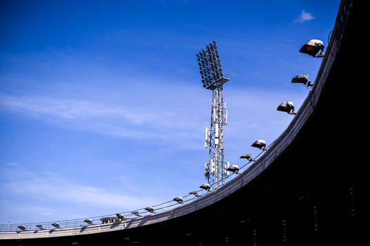 Vy av Stockholms Stadion
