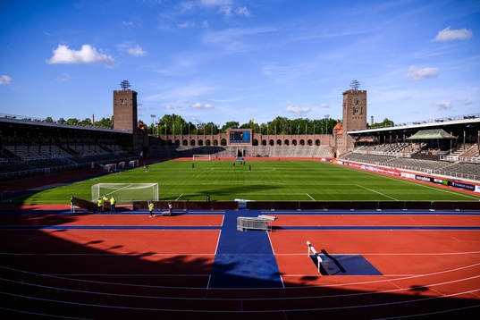 Vy av Stockholms Stadion