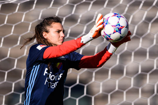 Djurgårdens målvakt Kelsey Daugherty