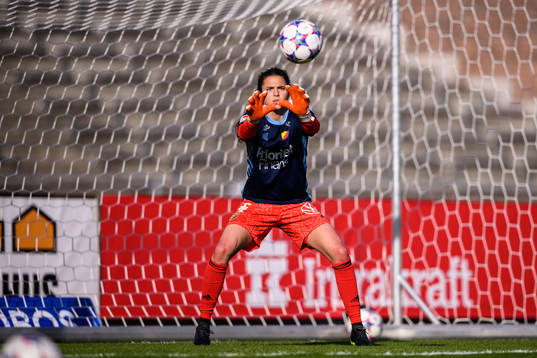 Djurgårdens målvakt Kelsey Daugherty