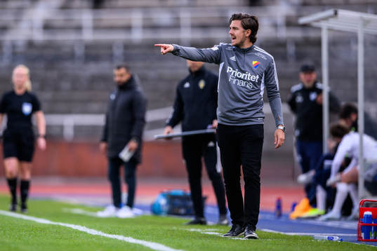 Djurgårdens tränare Magnus Pålsson