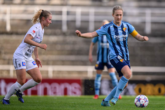 Kalmars Juliette Mikaela Kemppi och Djurgårdens Sanna