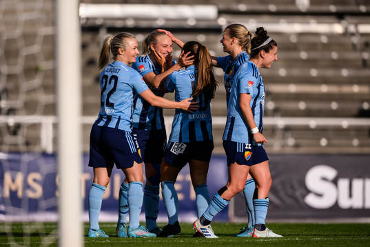 Djurgårdens Stinalisa Johansson jublar