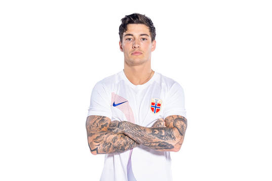 Mathias Normann of the Norwegian national football team