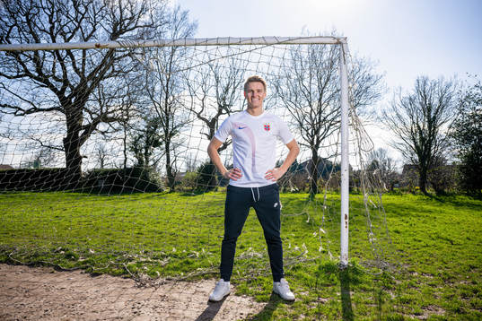 Martin Ødegaard of the Norwegian national football team