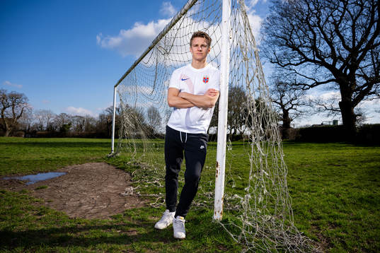 Martin Ødegaard of the Norwegian national football team