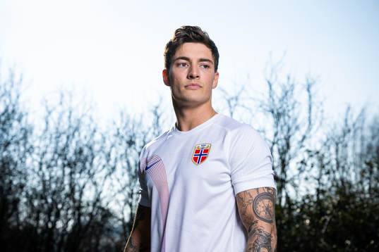 Mathias Normann of the Norwegian national football team