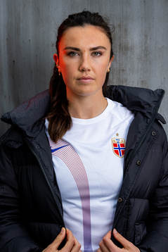 Ingrid Syrstad Engen of the Norwegian national football
