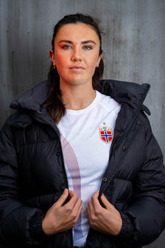Ingrid Syrstad Engen of the Norwegian national football