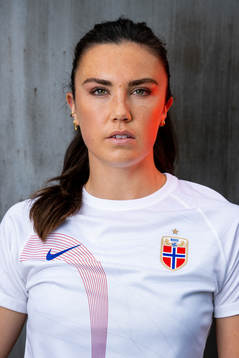 Ingrid Syrstad Engen of the Norwegian national football