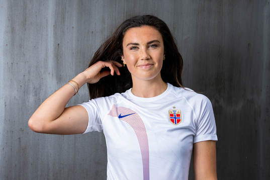 Ingrid Syrstad Engen of the Norwegian national football
