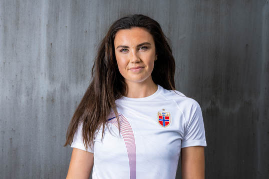 Ingrid Syrstad Engen of the Norwegian national football