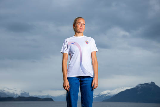 Guro Bergsvand of the Norwegian national football team