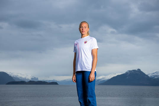 Guro Bergsvand of the Norwegian national football team