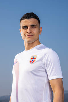 Mohamed Elyounoussi of the Norwegian national football team