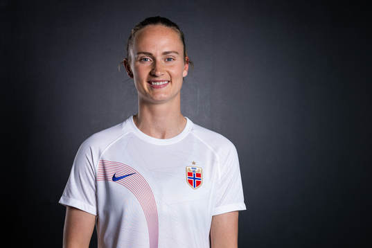 Caroline Graham Hansen of the Norwegian national football