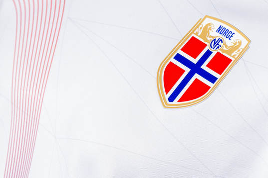 The away kit of the Norwegian national football team