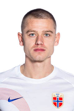 Julian Ryerson of the Norwegian national football team