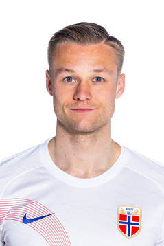 Stian Gregersen of the Norwegian national football team