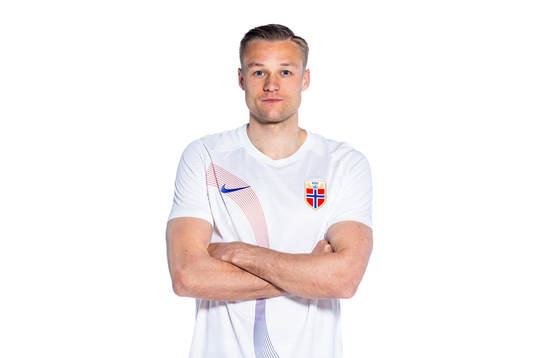 Stian Gregersen of the Norwegian national football team