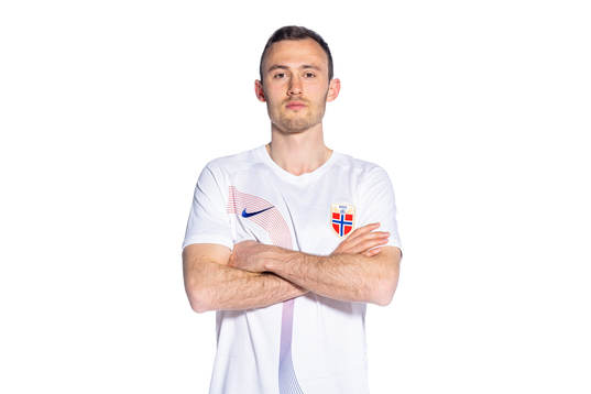 Fredrik Aursnes of the Norwegian national football team