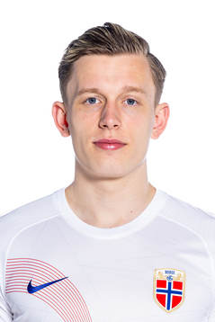 Marcus Holmgren Pedersen of the Norwegian national football